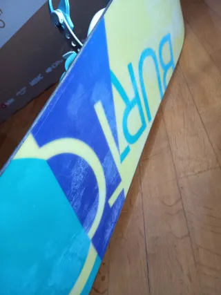 Tabla Snowboard Burton V Flying + Fijaciones