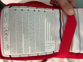 Alzador portátil para bebé