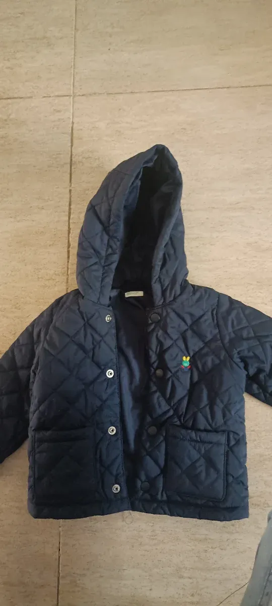 Abrigo Benetton bebé 74cm