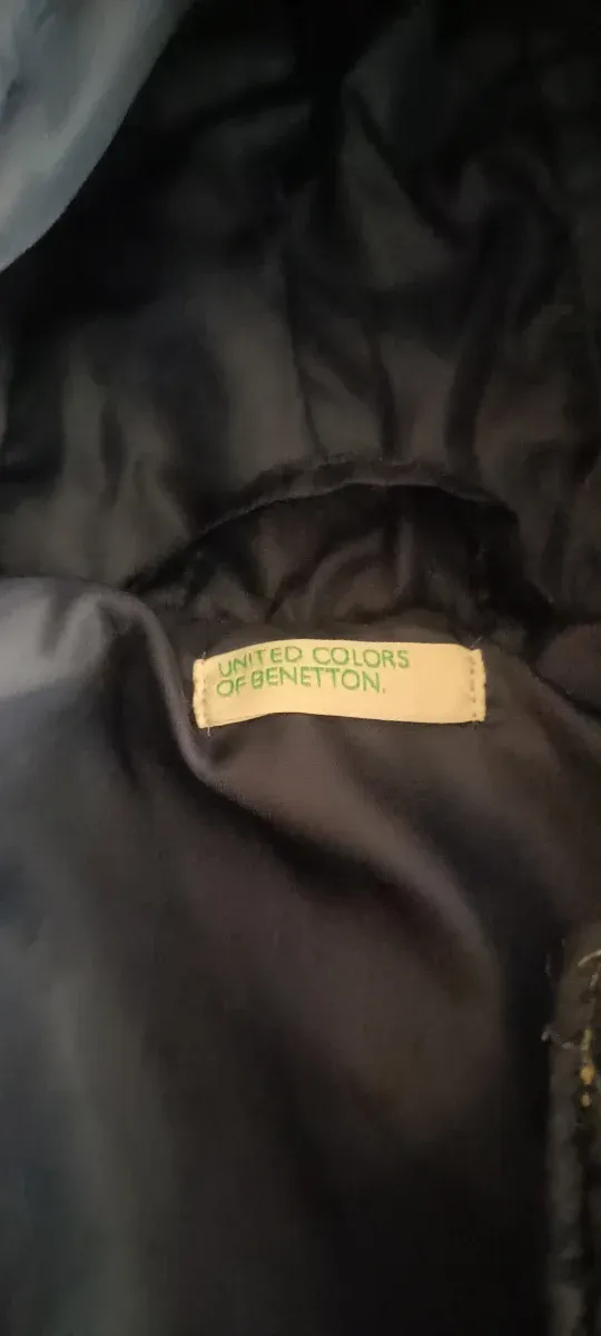 Abrigo Benetton bebé 74cm