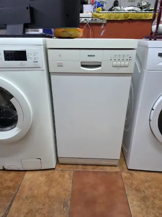 Lavavajillas Bosch 45cm ancho y transporte