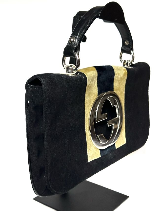 Bolso Gucci Negro y Dorado