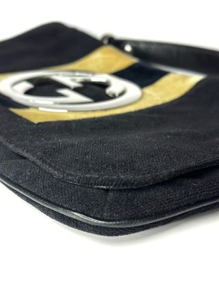 Bolso Gucci Negro y Dorado