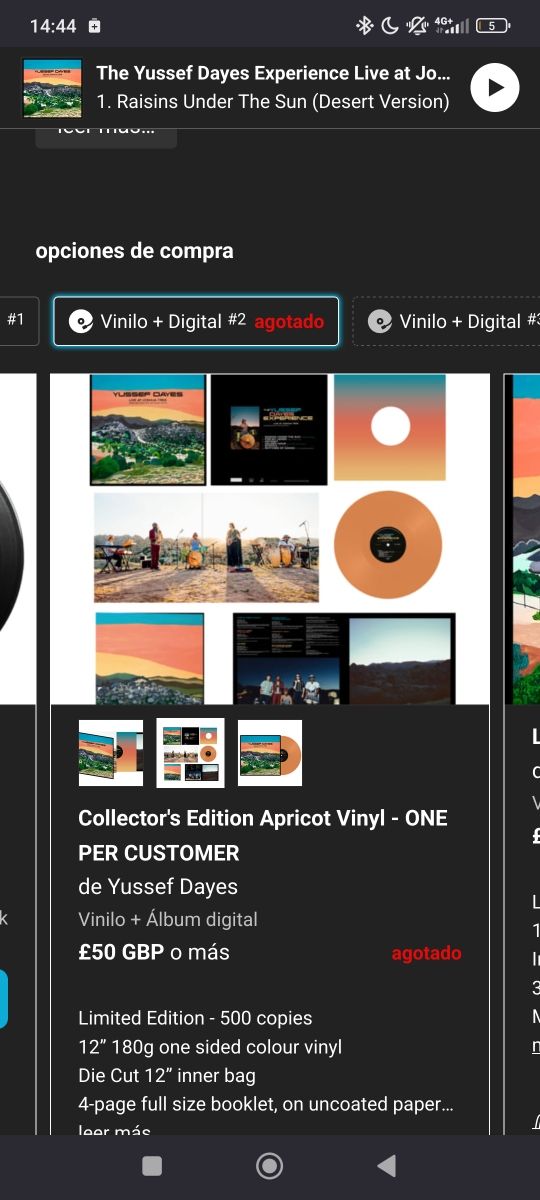 The Yussef Dayes Experience Live LP