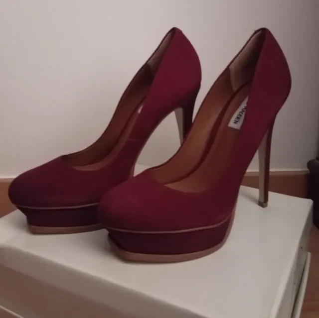 Sapatos Steve Madden Salto Alto Vermelho