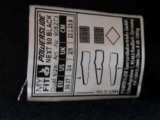 Patines Powerslide NEXT CORE BLACK 80