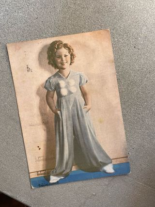 Cartolina Shirley Temple anni 30