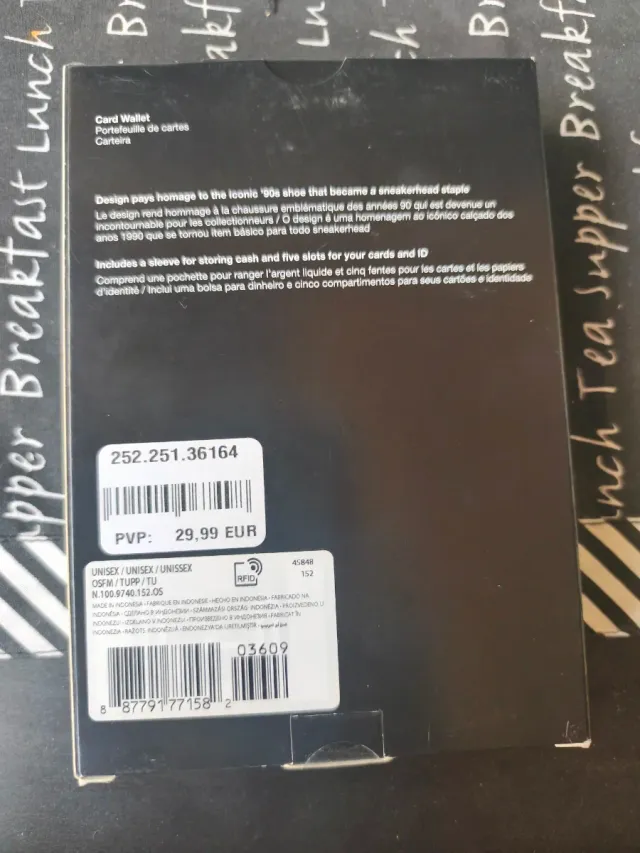 Cartera Tarjetero Nike Air Max 90