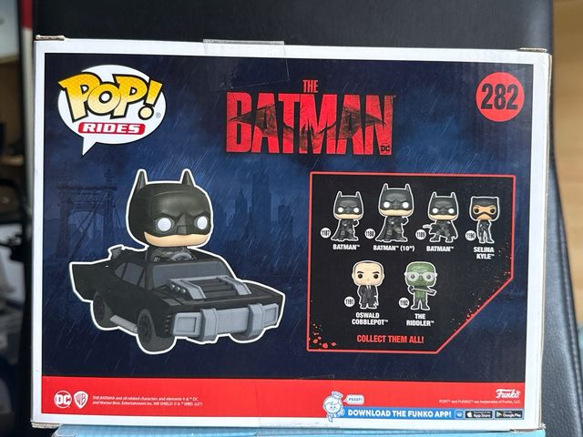 Funko Pop! Rides Batman in Batmobile 282