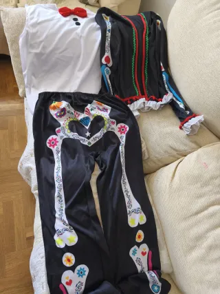 Disfraz Esqueleto Mexicano Adulto