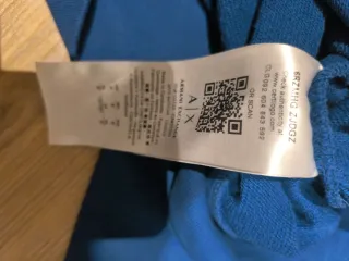 Sudadera Armani Exchange Azul talla M