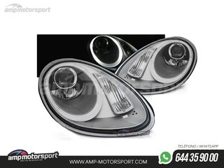 FAROS DELANTEROS OJOS DE ANGEL PARA PORSCHE BOXTER 987