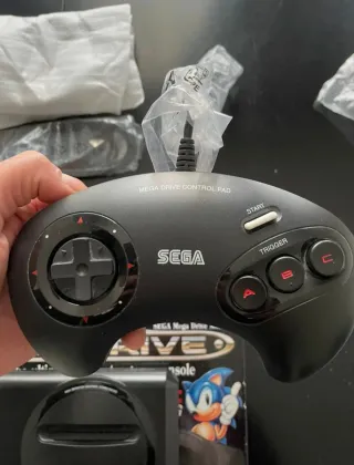 Sega Mega Drive Consola Negra