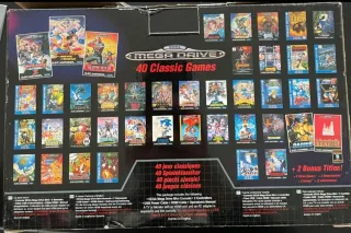 Sega Mega Drive Consola Negra