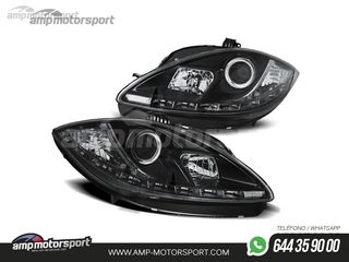 FAROS DELANTEROS LUZ DIURNA LED PARA SEAT LEON / ALTEA 1P