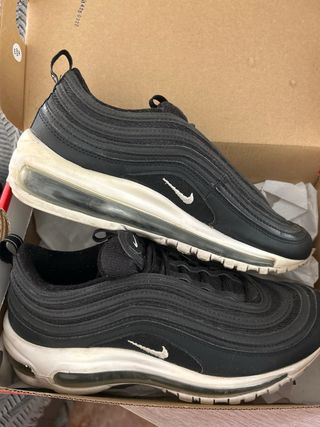 Nike Air Max 97 Talla 40 Negro Blanco