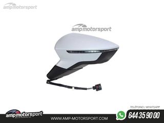 RETROVISOR COMPLETO IZQUIERDO PARA SEAT LEON 5F