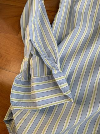 Camicia uomo Niama man righe azzurre