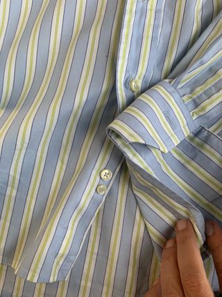 Camicia uomo Niama man righe azzurre