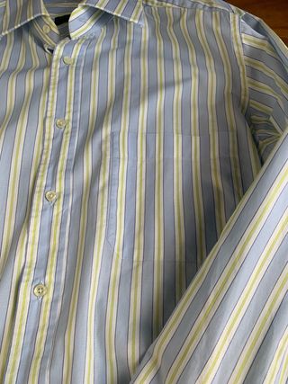 Camicia uomo Niama man righe azzurre