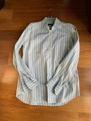 Camicia uomo Niama man righe azzurre