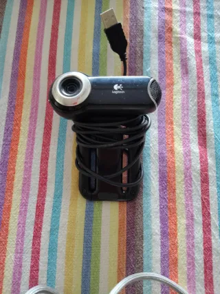 Webcam Logitech Negra USB