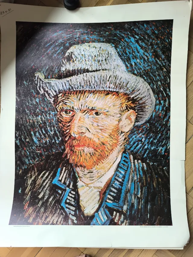 Lámina Van Gogh Autorretrato