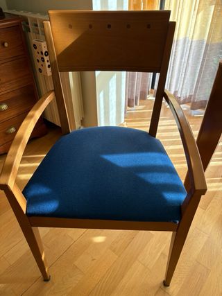 Tavolo da pranzo e sedie in vetro Calligaris