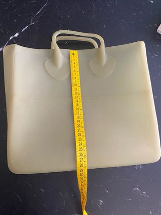 Bolso de goma Furla amarillo