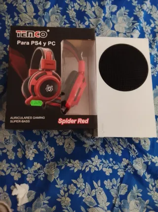 Cuffie da gioco Tenco Spider Red PS4/PC