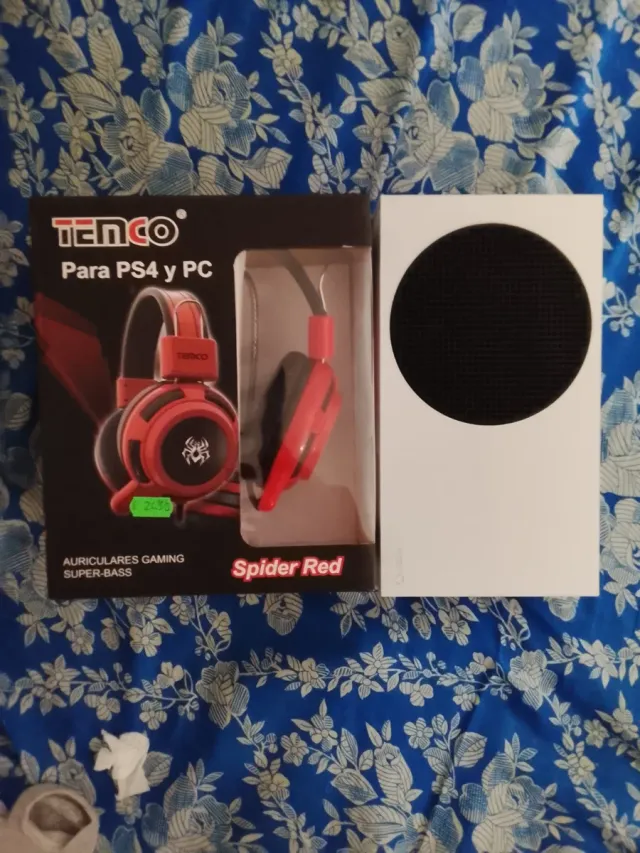 Cuffie da gioco Tenco Spider Red PS4/PC