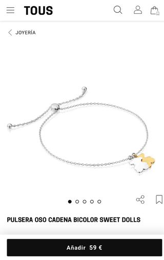 Pulsera Tous de Plata