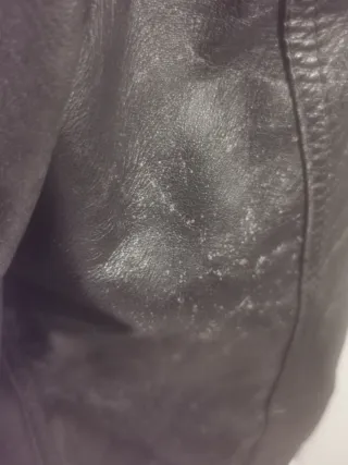 Giubbino Vera Pelle Uomo Marrone giacca vintage