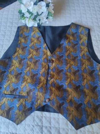 Chaleco Vintage Tejido Selecto