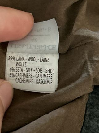 Cappotto Brunello Cucinelli Lana Seta Cashmere