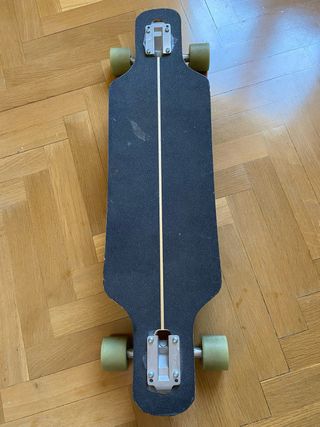Longboard Decathlon Negro