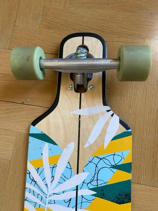 Longboard Decathlon Negro