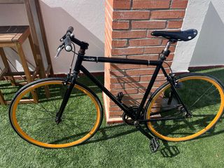 Bici Fixie Urbana Negra