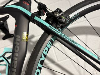 Bicicleta de carretera carbono Bianchi