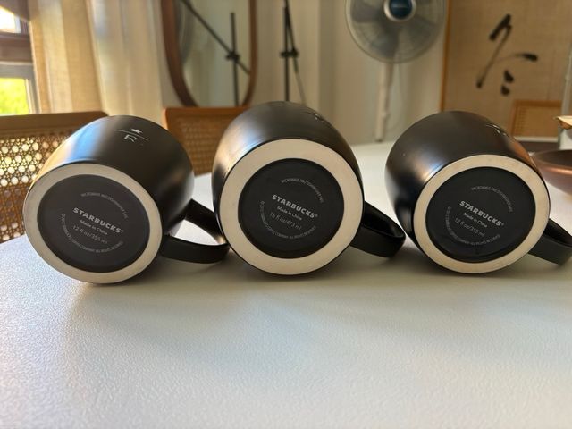 Tazas Starbucks Reserve Negras