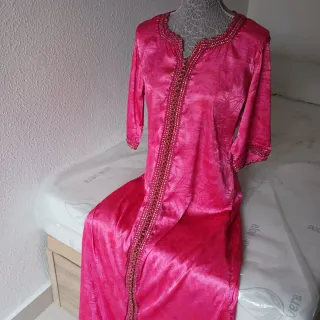Caftán rosa Talla S/M