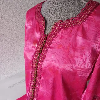 Caftán rosa Talla S/M