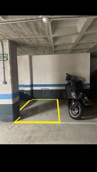 Alquiler plaza garaje para moto