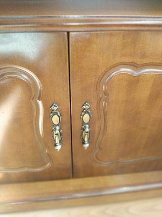 Mueble auxiliar salón madera