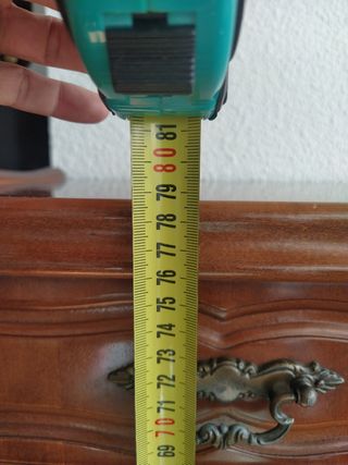 Mueble auxiliar salón madera
