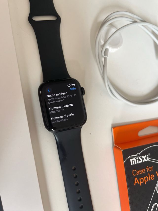 Apple Watch SE 2ª gen 44mm GPS Midnight