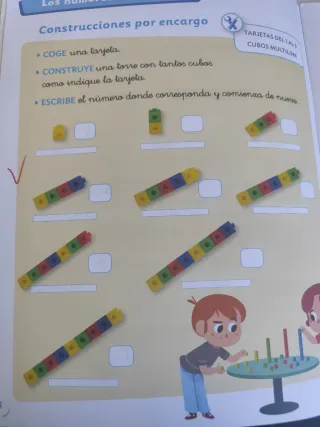 Cuadernillo Matemáticas 1 Primaria Con las manos