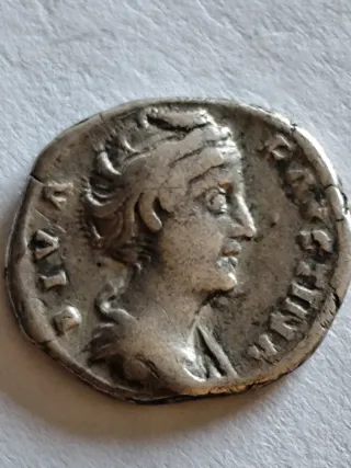 Moneda Romana Antigua Plata