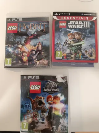 Lego PS3: Hobbit, Star Wars III, Jurassic World