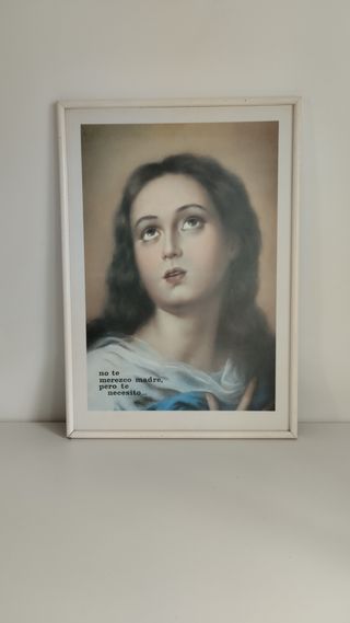 Cuadro religioso Virgen María